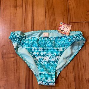 OP bikini bottoms New Aqua size Medium
